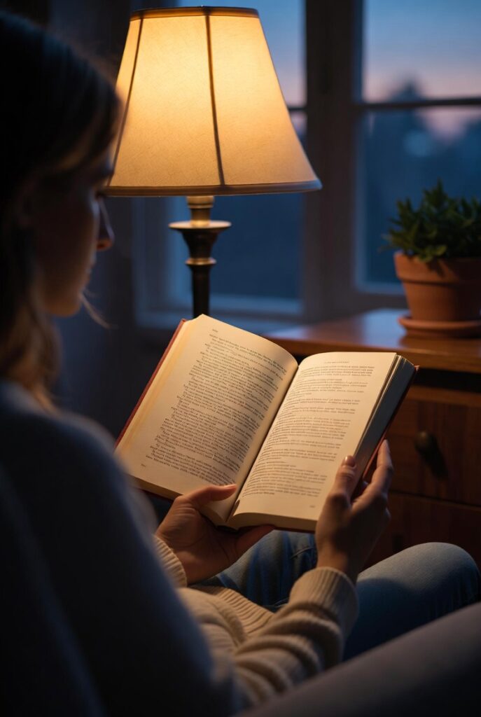 Menutup Hari dengan Beberapa Halaman Bacaan yang Menenangkan